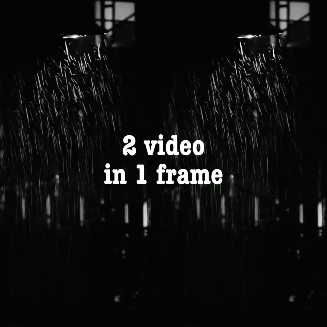 2 video in 1 frame