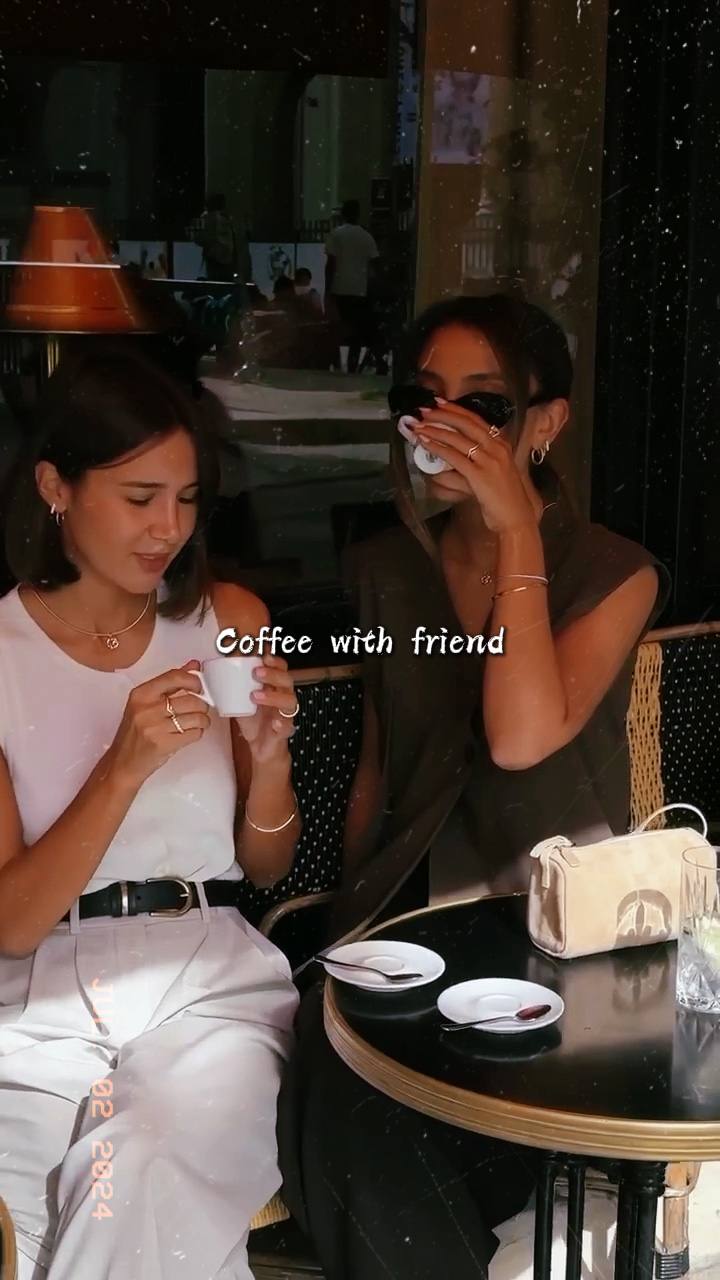 Kaffee mit Freund 