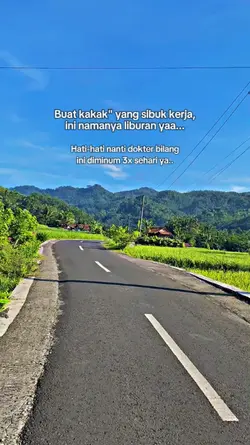 Ini namanya liburan