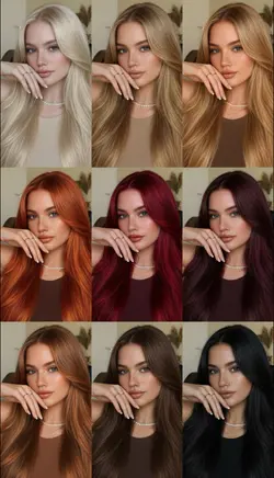 9 Hair Color - AI 👩🏻‍🦳