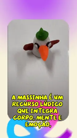 Brincar de massinha 