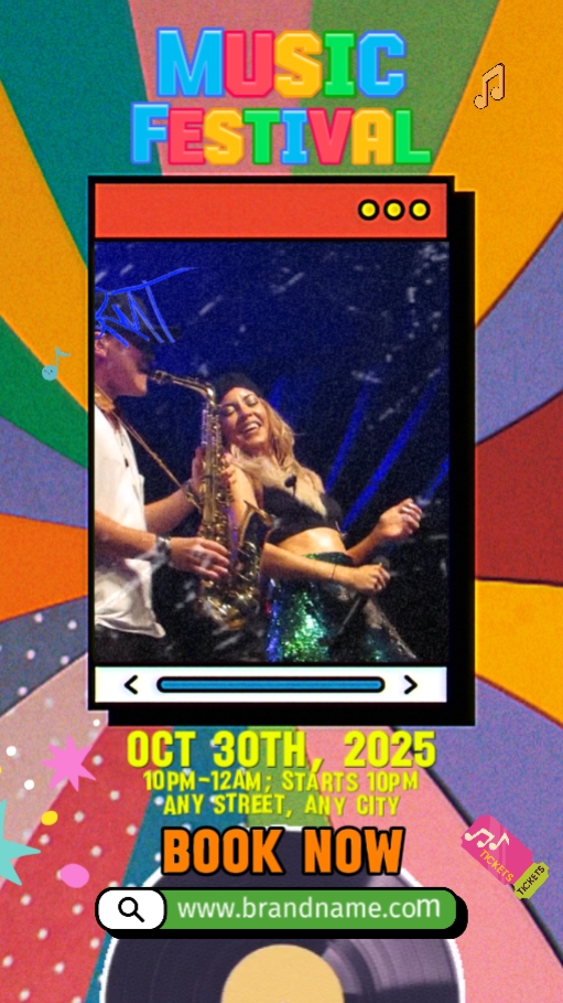 Affiche musicale Temp