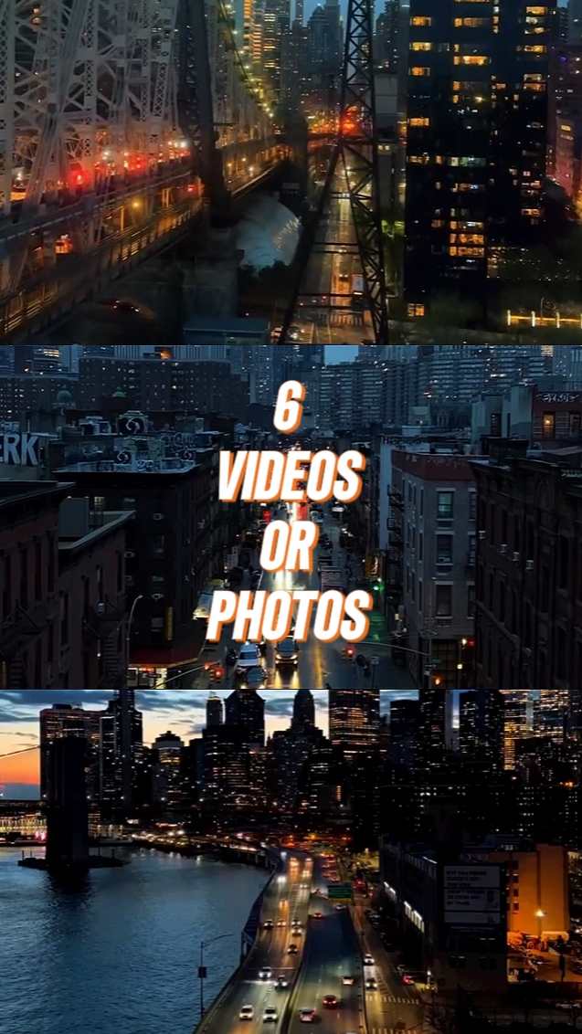 6 VIDEOS O FOTOS 