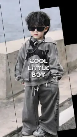 Cool little boy