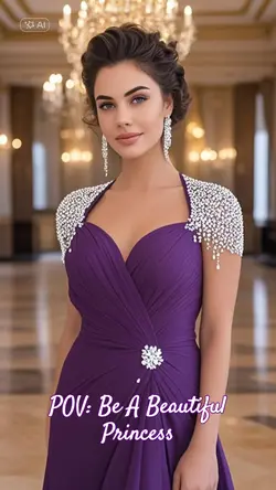 Purple Gown