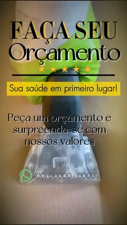 ORÇAMENTO P/ LIMPEZA
