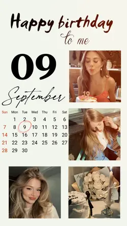 BIRTHDAY 9 SEPTEMBER