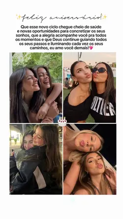 parabéns amiga 💛