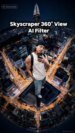 Skyscraper 360° view