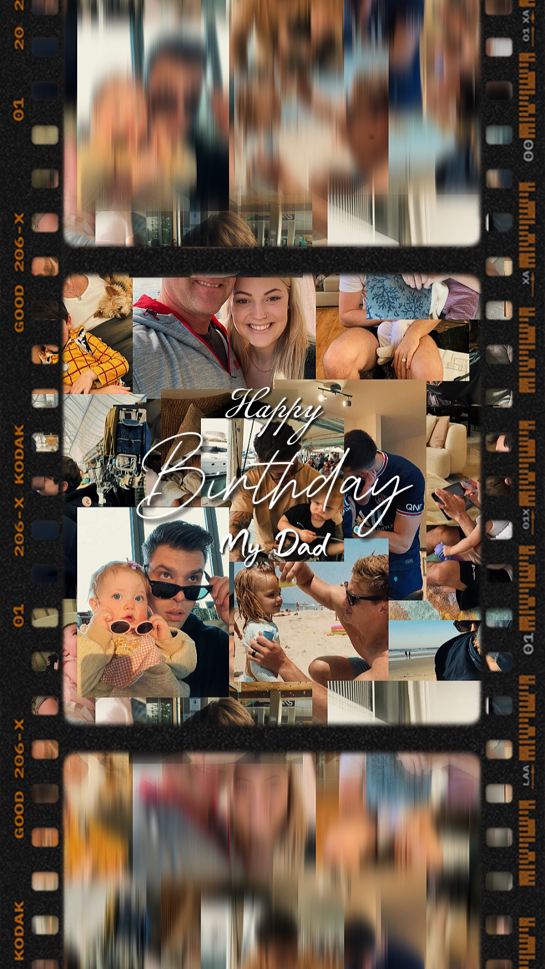Aniversário meu pai