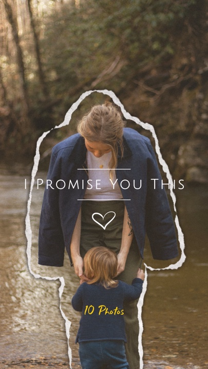 I promise you this 