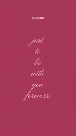 jst to b w u forever