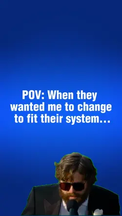 I will never change 