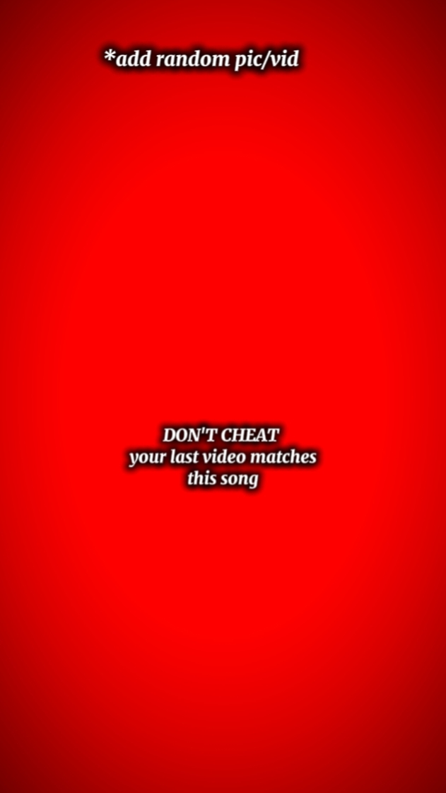 don't cheat 