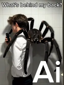 AI SPIDER PRANK