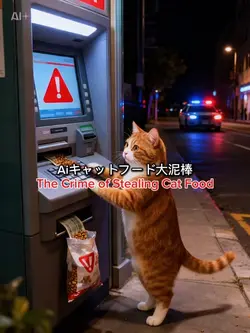 Aiキャットフード大泥棒
