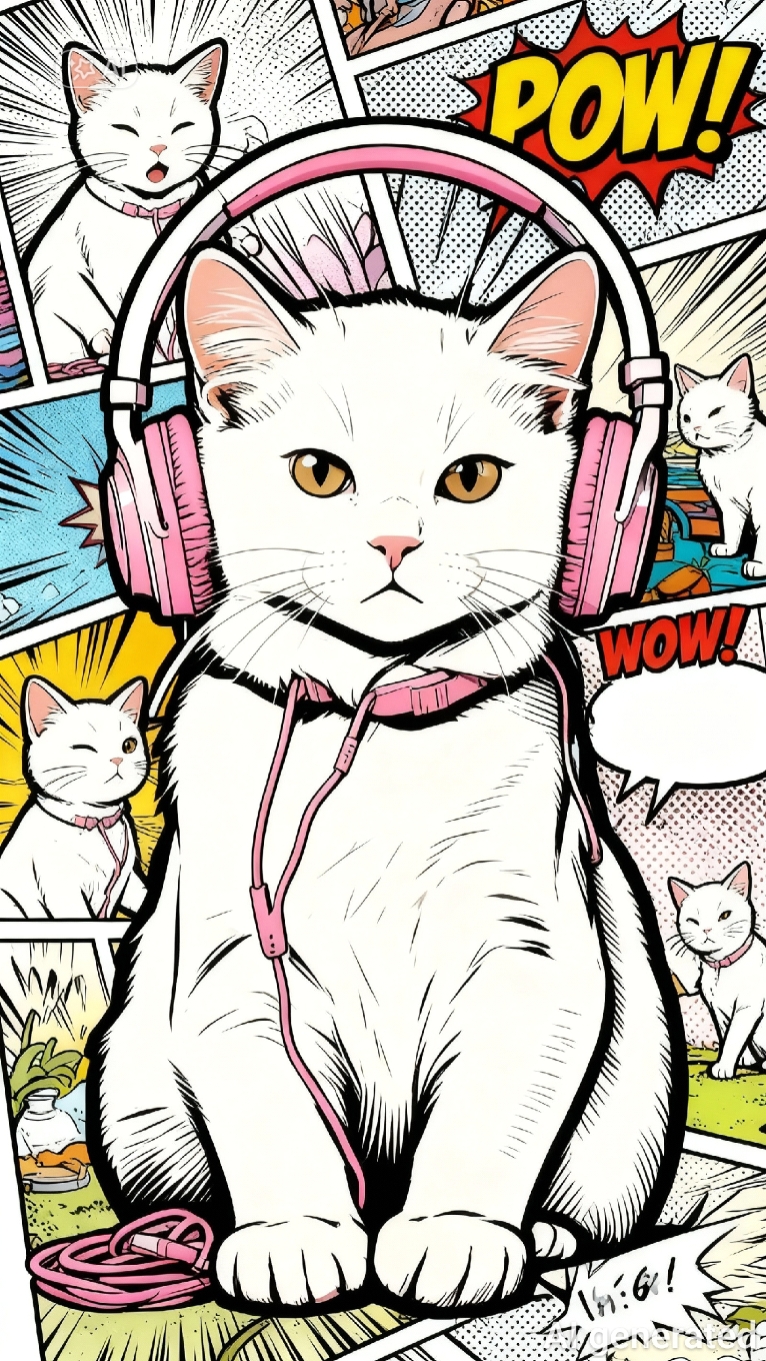 my comic cat