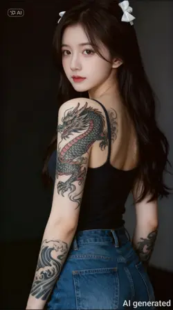 Trend xăm hình AI
