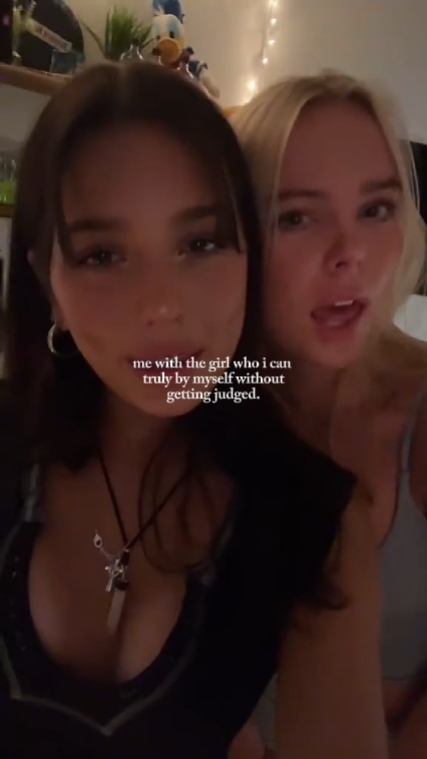 Moi avec la fille que je