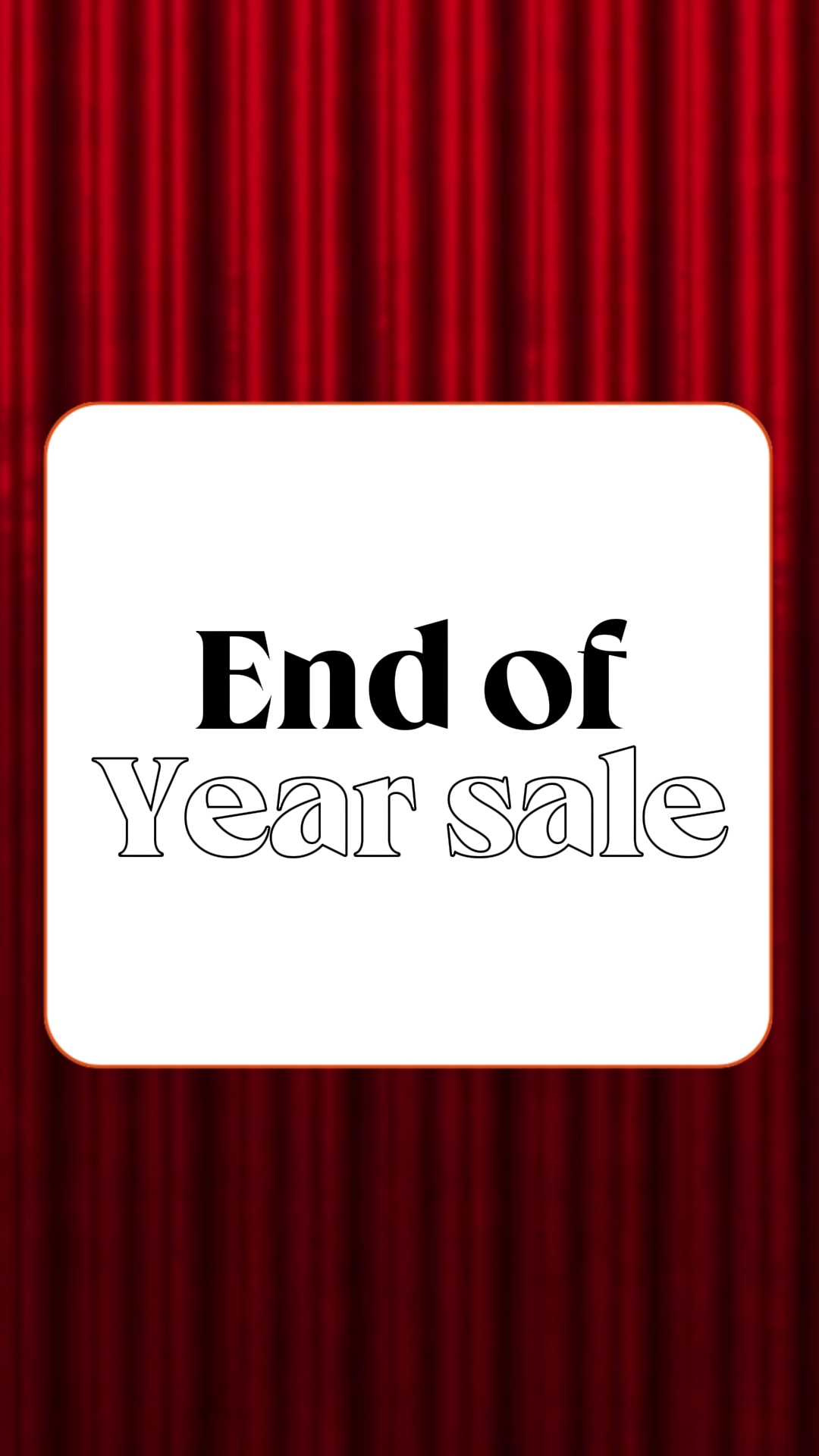 New year sale