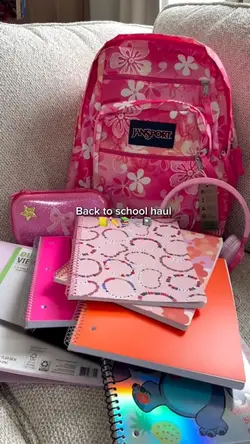 Back to school haul