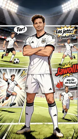 Comic Fußball