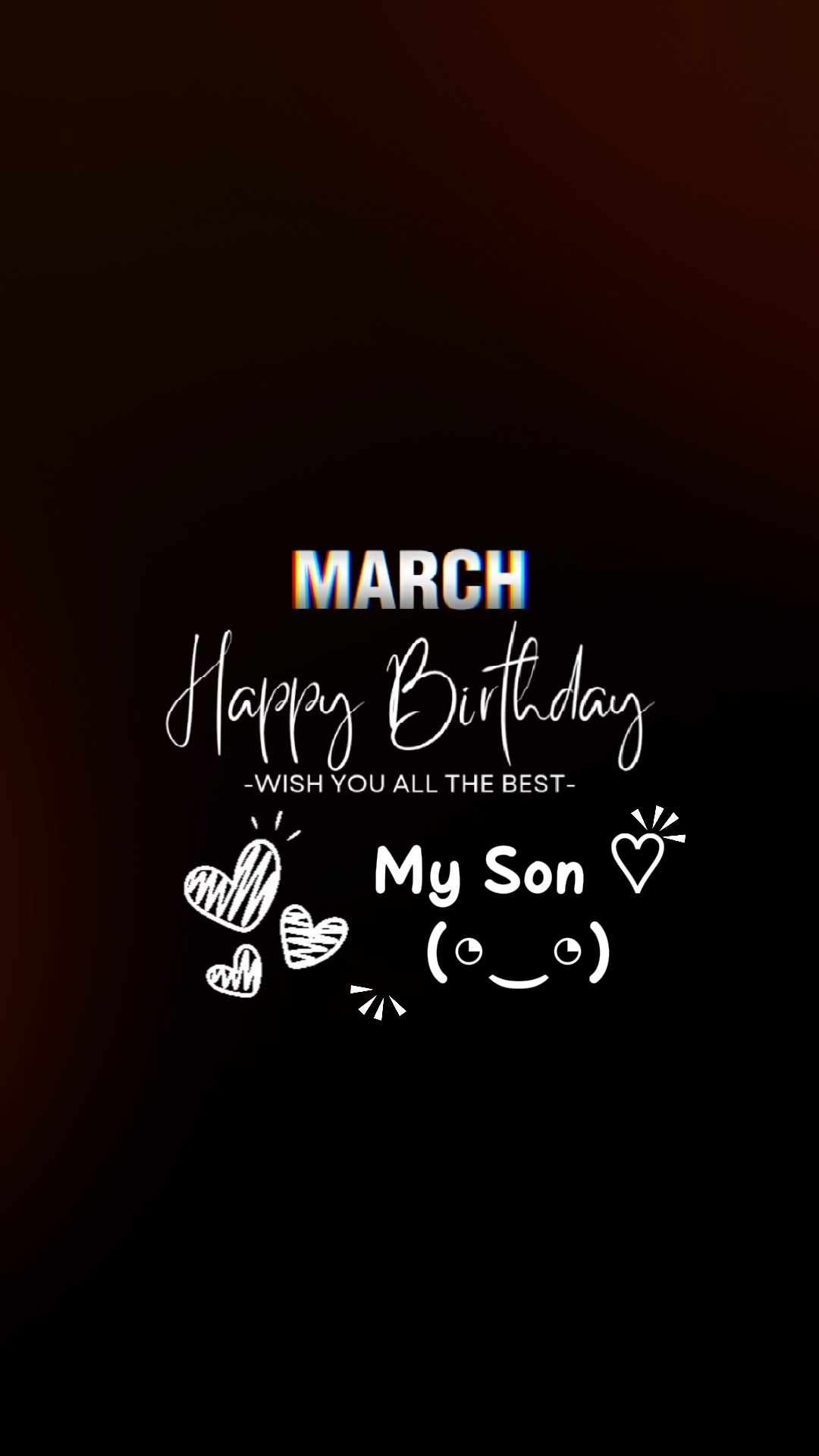 Anniversaire mars MySon
