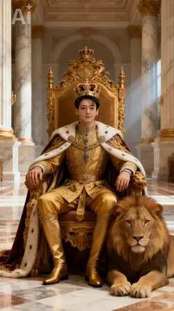 king/queen lion