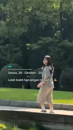 Tetap jaga rasa syuk