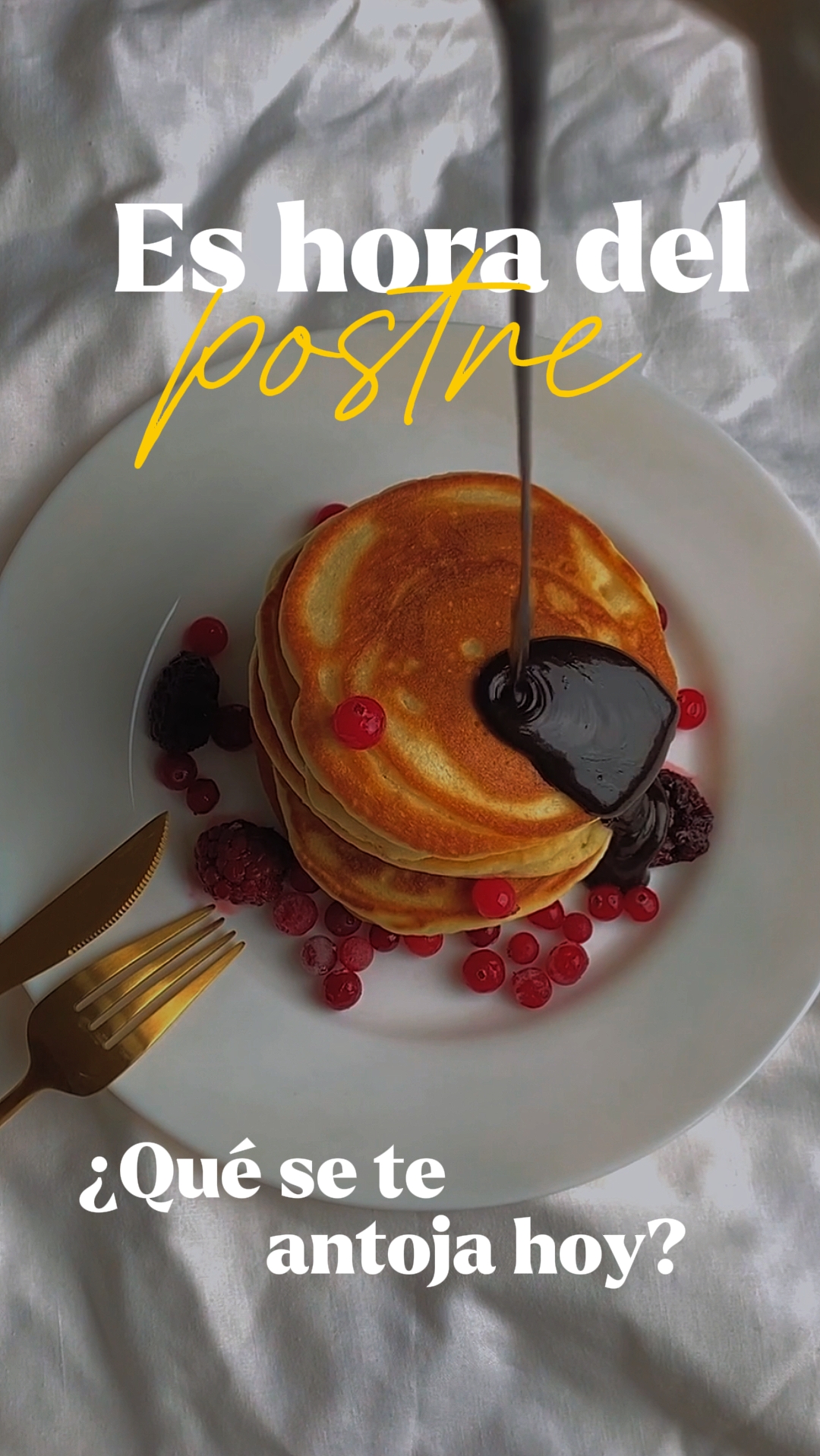Es hora del postre