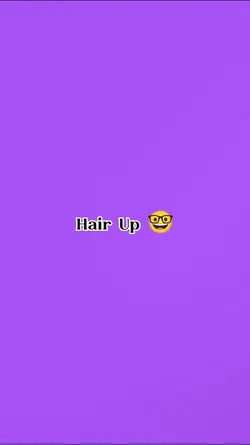 hair up