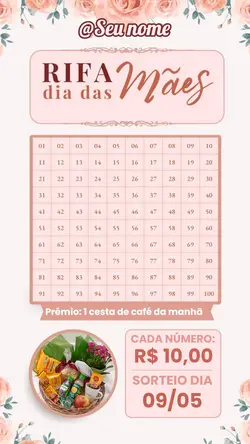Rifa dia das mães