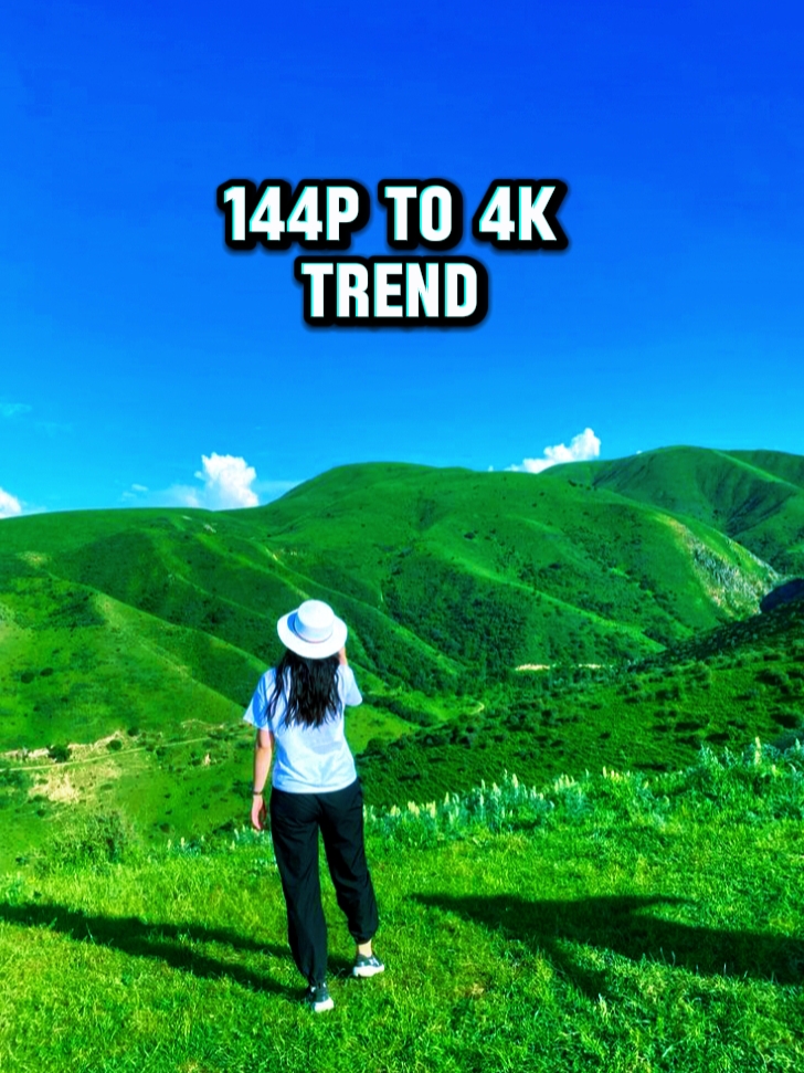 Tendência 144p a 4k