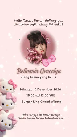 Undangan Ulang Tahun