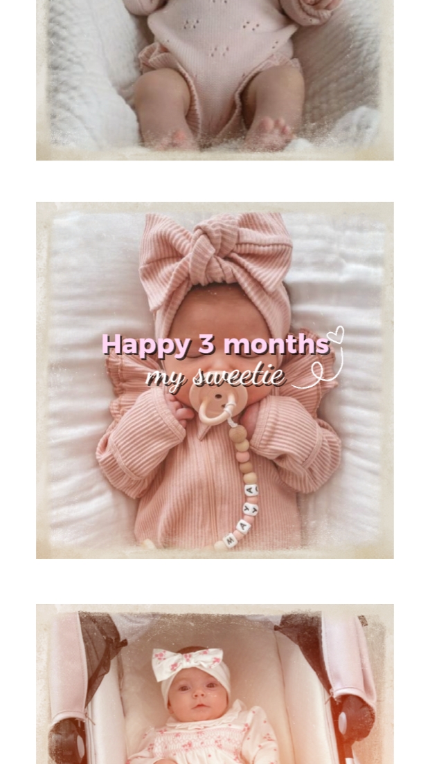 Felices 3 meses