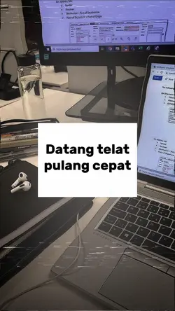 TELADAN DATANG TELAT