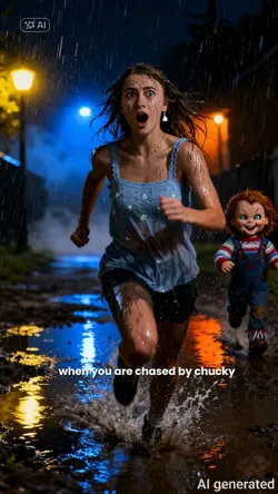 chased by Chucky