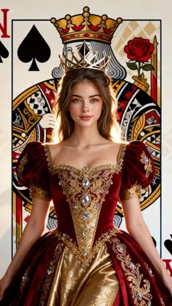 Queen card