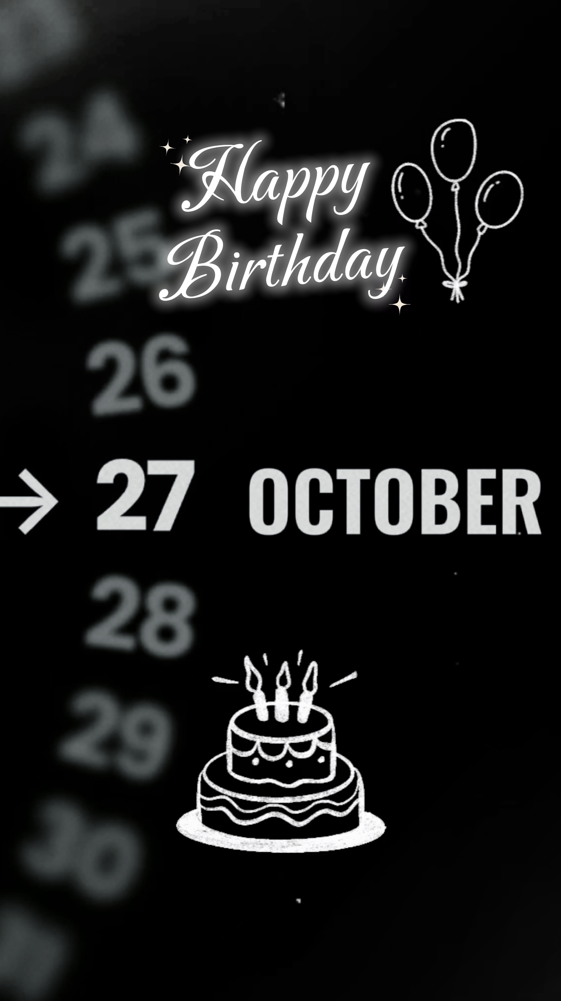 Hbd 27 octobre