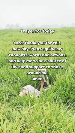 Prayer for today 