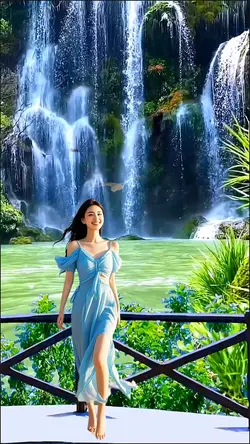 Waterfall scenery