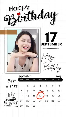 17 SEPTEMBER HBD