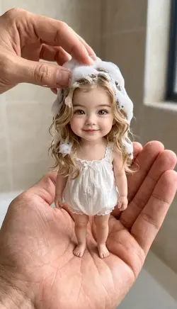 Mini Baby On Hand