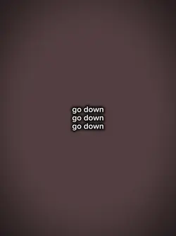 go down 