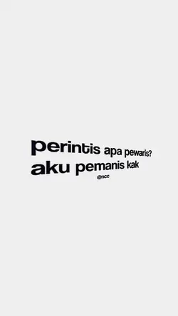 aku pemanis kak