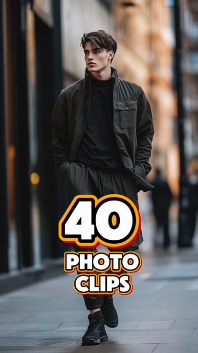 40 photo or clips
