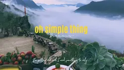 oh simple thing..| 