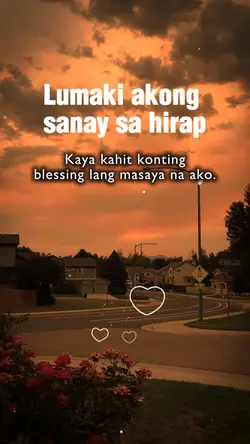 Sanay sa hirap 
