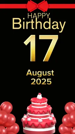 birthday 17 August