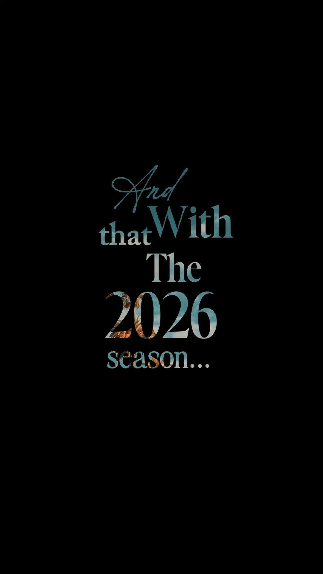 THE 2026 SEASON